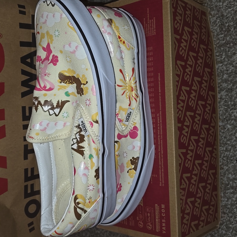 New Vans Classic Slip-on Get Outdoors 9.5 mens=11wmn,11 mens=12.5wmn - Picture 7 of 9